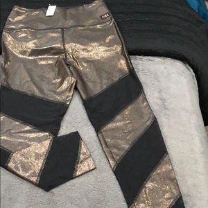 VS Ultimate Yoga Leggings Metallic Bronze